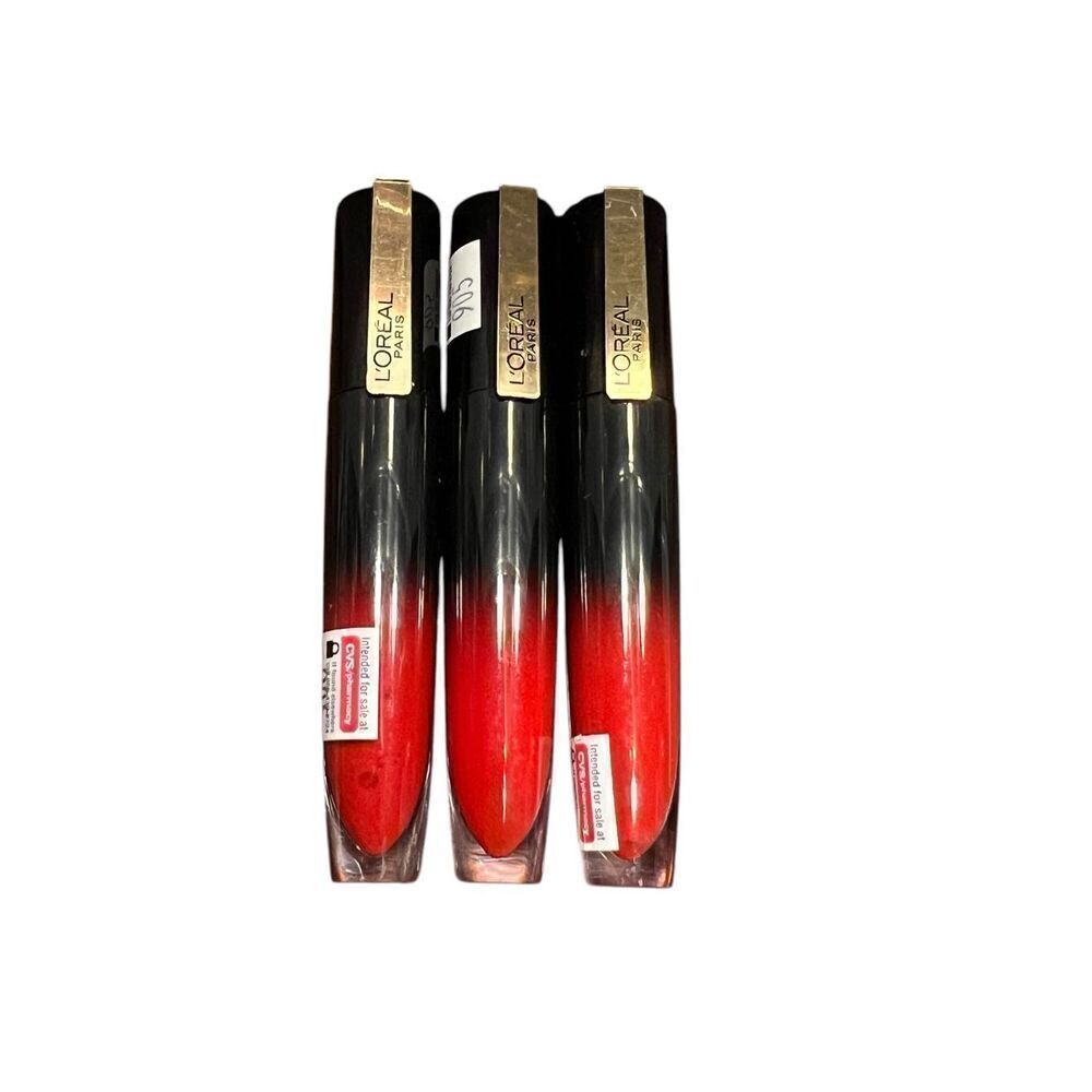 3 L'Oreal Paris Makeup Signature Shiny Lip color #311 Be brilliant lipstick